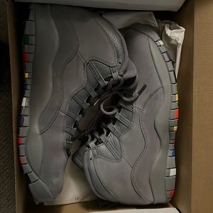 Gray air jordan retro 10! Worn once